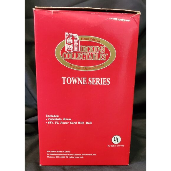 Dickens Towne series LLOYD'S CHEMIST Christmas Village building pharmacy shop - Picture 9 of 9